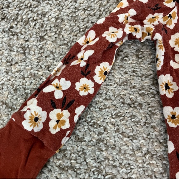 Little Sleepies Mocha Blossom Zippy Size 3-6mo - Picture 2 of 11